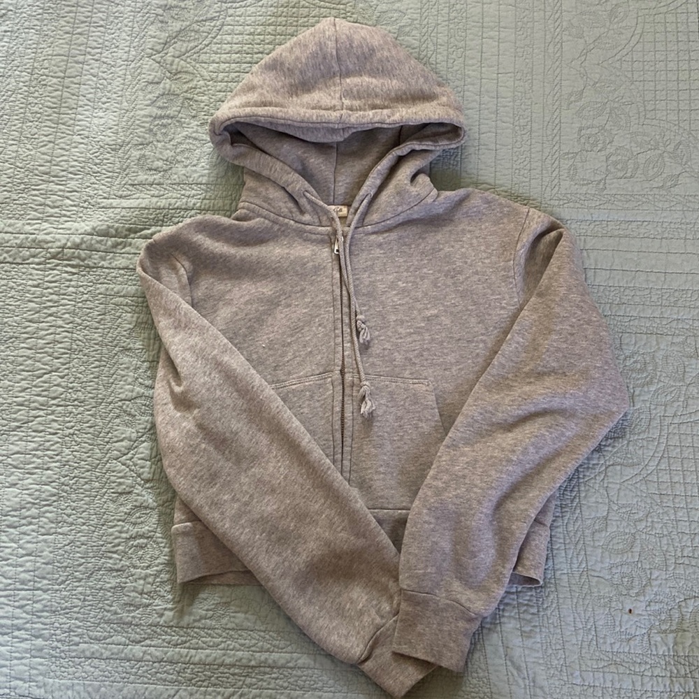 John Galt Cropped Hoodie